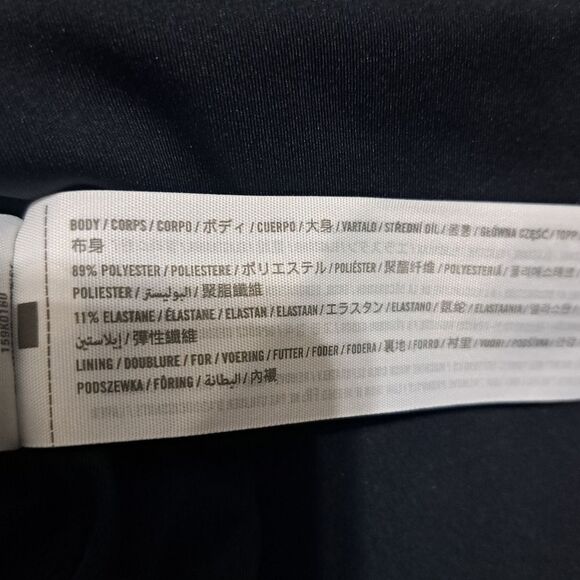 Abercrombie & Fitch Traveler Activewear Mini Dress Large Black - Picture 8 of 15